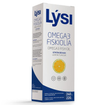Omega-3 cu aroma de lamaie, 240 ml, Lysi