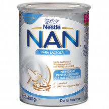 Nestle Nan - Lapte fara lactoza, 400g