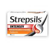 Strepsils intensiv portocale fara zahar 8.75 mg x 16 pastile