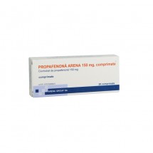 Propafenona 150mg, 2 blistere x 10 comprimate  AR
