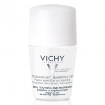 VICHY-Deo D.T.Roll-on antiperspirant eficient 48h, fara parfum, 50ml