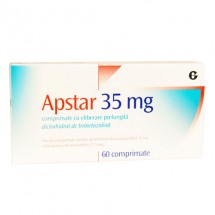 Apstar 35mg, 60 comprimate eliberare prelungita