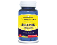 Seleniu organic x 60 caps.