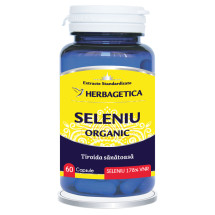 Seleniu organic, 60 capsule, HERBAGETICA