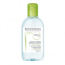 Bioderma Sebium H20 Solutie Micelara pentru curatarea tenului gras, 250 ml