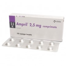 Ampril 2.5mg, 3 blistere x 10 comprimate