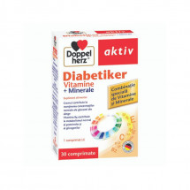 Doppelherz Aktiv Diabetiker vitamine pentru diabetici, 30 comprimate