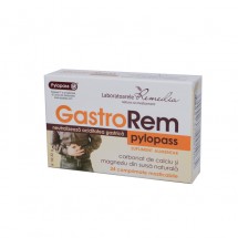 Gastrorem Pylopass impotriva aciditatii gastrice, 24 comprimate 
