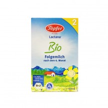 Topfer Bio 2 Lactana, 6+ luni X 600 g