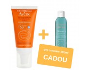 Avene Sun Cleanance Emulsie SPF50*50ml + Gel curatare 100ml CADOU