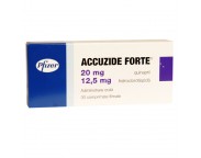 Accuzide forte 20mg/12.5mg x 3blist. x 10cpr.film.