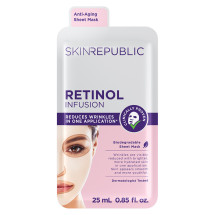 Masca servetel cu infuzie de retinol, SKIN REPUBLIC