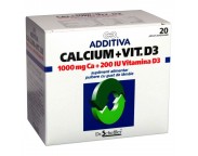 Additiva Ca 1000mg+Vit.D3 x 20 plic.