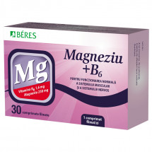 Beres Magneziu + B6 x 30 comprimate
