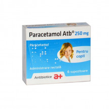 Paracetamol 250mg, 6 supozitoare