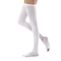 Ciorapi anti-embolism Rayat AG alb pana la coapsa, marimea 7
