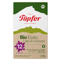 Bio Kinder Organic lapte de continuare de la 12 luni, 500 g, TOPFER