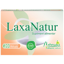 LaxaNatur, 20 comprimate filmate, NATURALIS