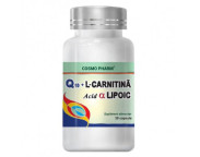 Cosmo Q10+l-carnitina+alfa lipoic n x 30 caps.
