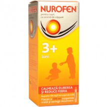 Nurofen (R) pentru copii ar.capsuni x 100ml