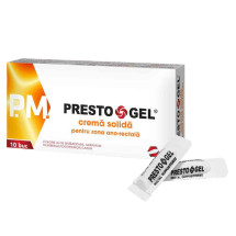 Prestogel crema solida, supozitoare X 10 bucati