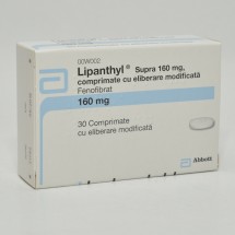 Lipanthyl supra 160 mg, 30 comprimate filmate eliberare modif.