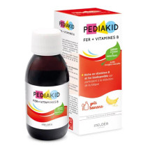 Fier + Vitamina B, sirop, 125 ml, Pediakid 