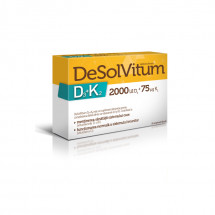 Desolvitum D3+K2, 30 comprimate filmate