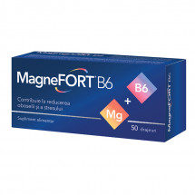 Magnefort B6 x50 drajeuri Biofarm