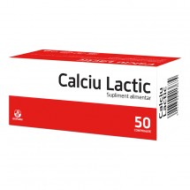 Calciu lactic x 50 comprimate