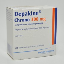 Depakine Chrono 300mg, 100 comprimate filmate