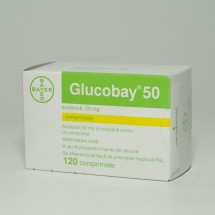 Glucobay 50mg, 120 comprimate