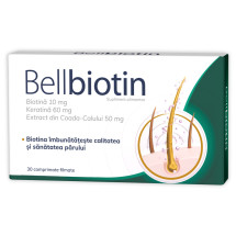 Bellbiotin X 30 comprimate