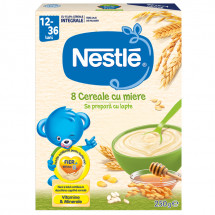 Nestle 8 cereale miere 250 g