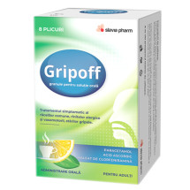 Gripoff granule pentru solutie orala X 8 plicuri 