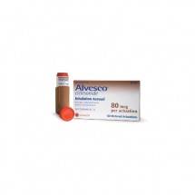 Alvesco 80mcg inhaler, 1flacon x 60 doze