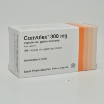 Convulex 300 mg, 100 capsule