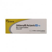 Sildenafil Actavis 50 mg X 4 comprimate filmate