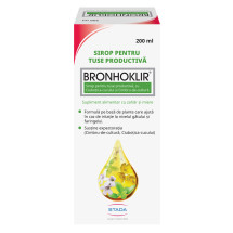 Sirop tuse productiva Bronhoklir, 200 ml, Stada