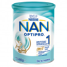 Nestle Nan 1, Lapte praf premium de inceput, 400 g NOU