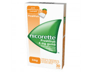 Nicorette Freshfruit 4 mg x 30 gume medicamentoase masticabile