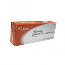 Nebivolol Actavis 5mg, 3 blistere x 10 comprimate