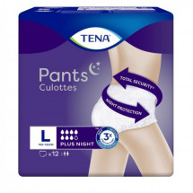 TENA Pants Plus Night Large, 12 bucati