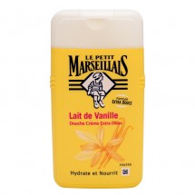 Le Petit Marseillais Gel de dus hidratant cu lapte de vanilie x 250 ml