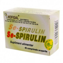 Se-Spirulin, 40 tablete, HOFIGAL