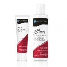 Pachet Crema tratament x 30 ml +  Gel pentru curatare x 150 ml CADOU, Pharmacore Acne Control 