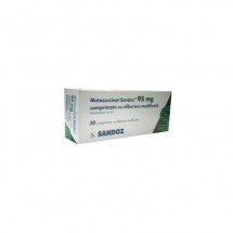 Metosuccinat Sandoz 95mg, 3 blistere x 10 comprimate filmate