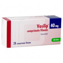 Vasilip 40 mg, 28 comprimate filmate