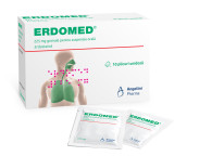 Erdomed 225 mg x 10 plic gran. pt. susp. orala