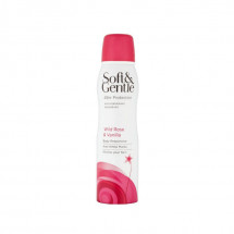 Soft & Gentle deodorant trandafir salbatic si vanilie, 150 ml